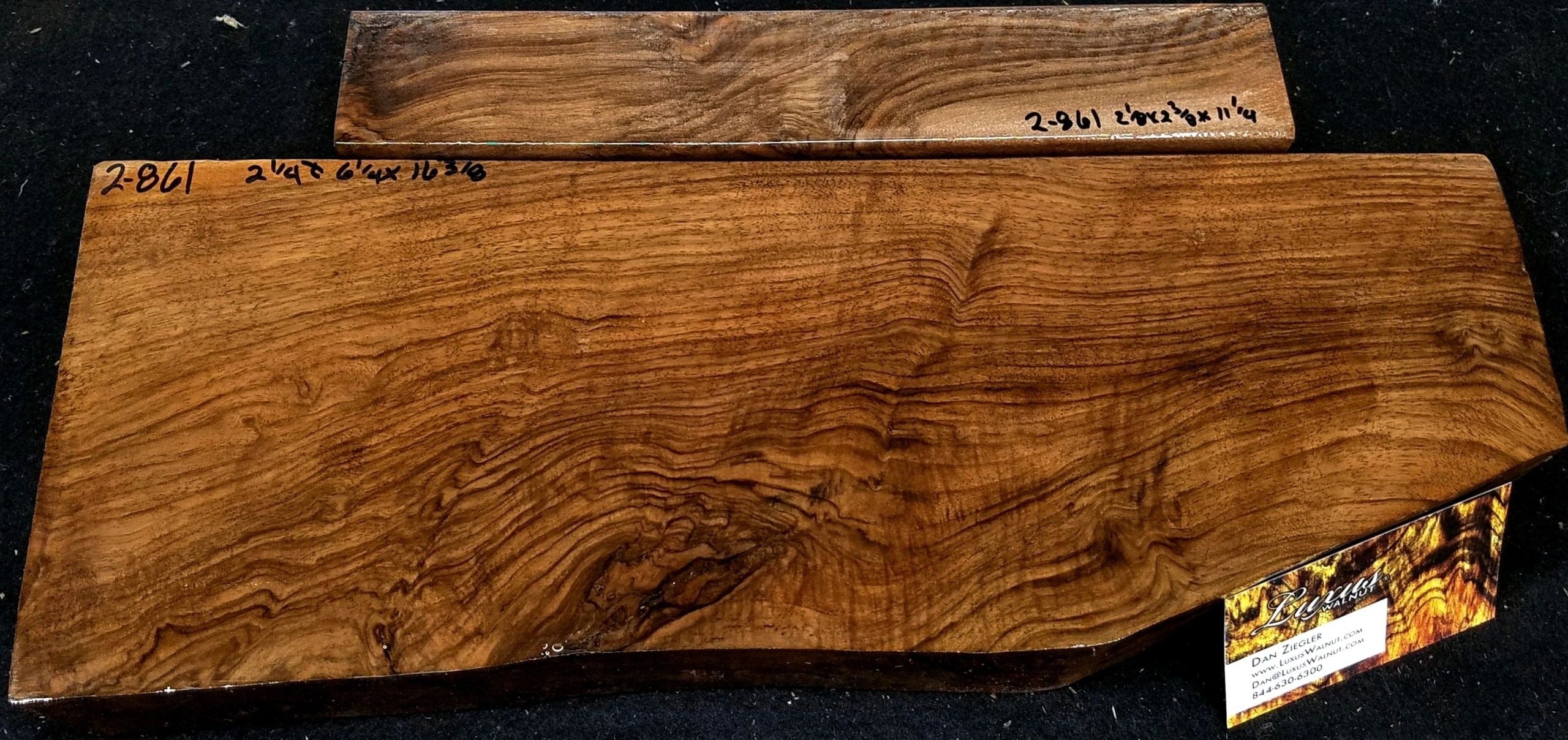 2-Piece Shotgun / Double Rifle Blank #2-861