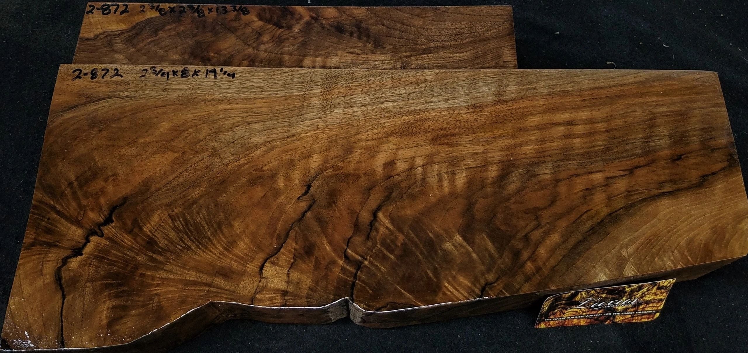 2-Piece Shotgun / Double Rifle Blank #2-872