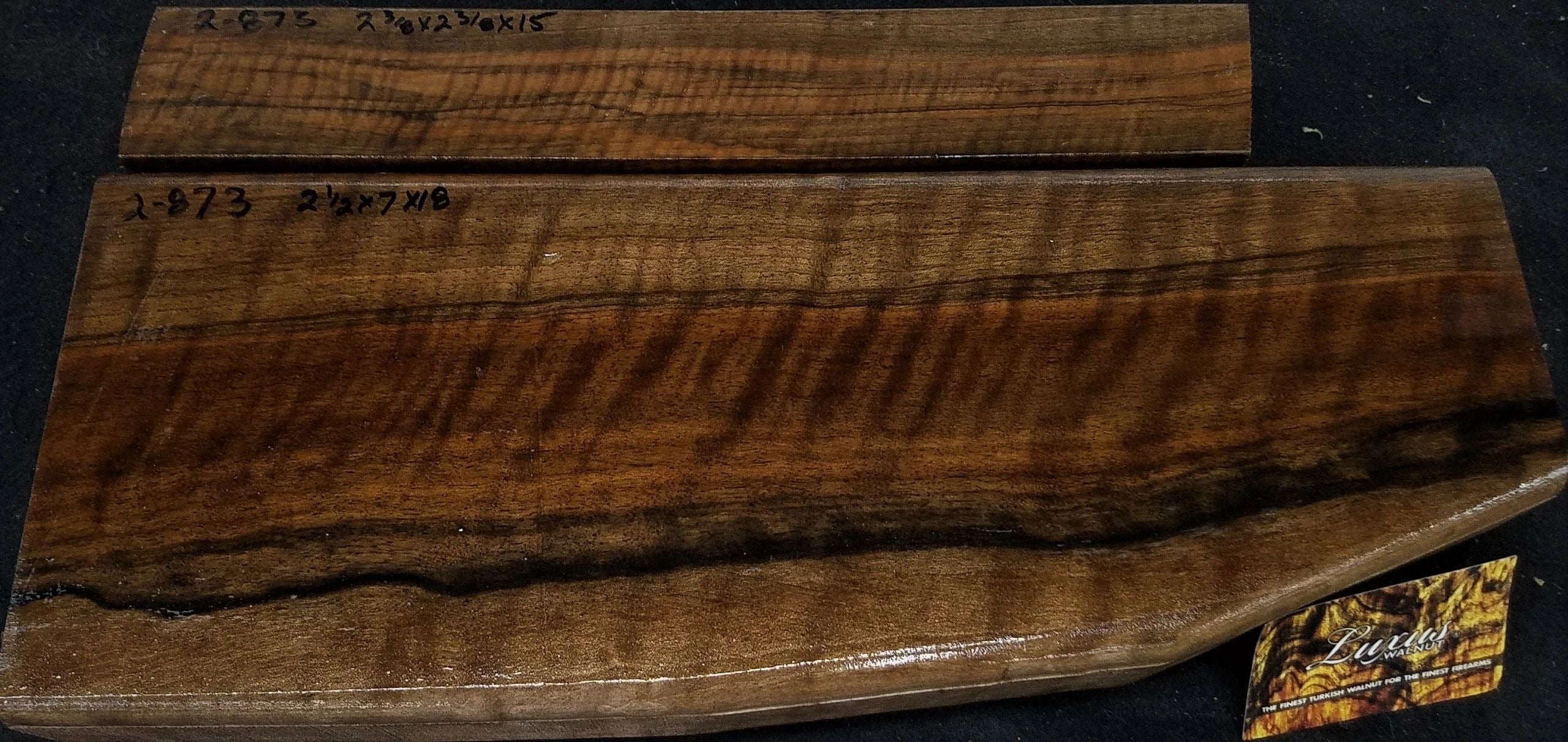 2-Piece Shotgun / Double Rifle Blank #2-873