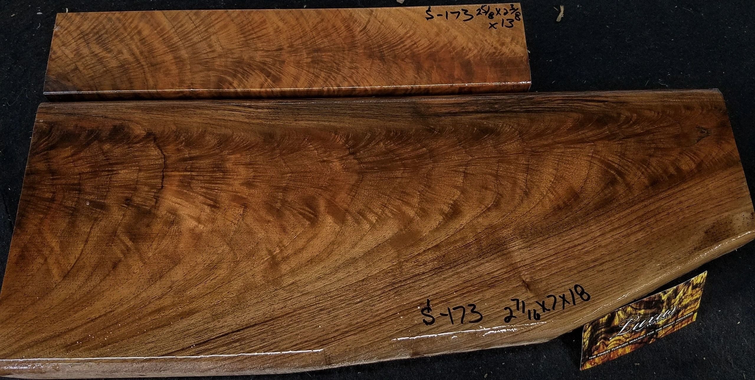 2-Piece Shotgun / Double Rifle Blank #S-173