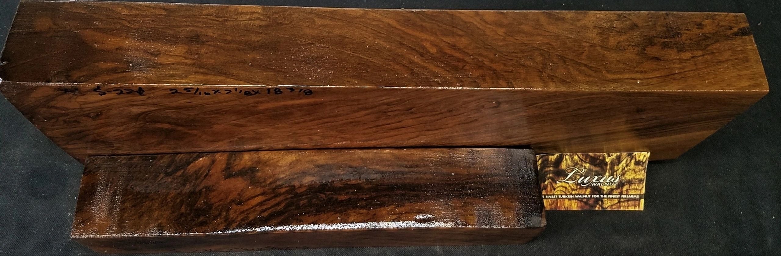 2-Piece Shotgun / Double Rifle Blank #S-221