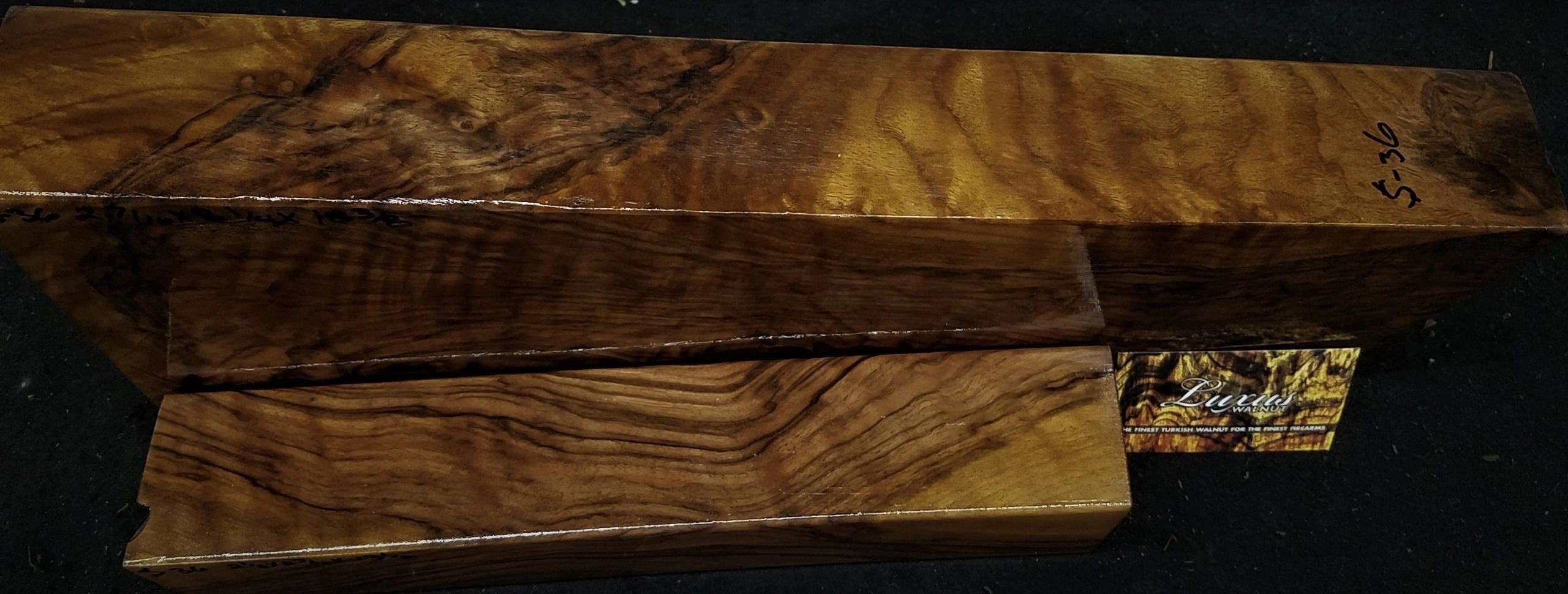 2-Piece Shotgun / Double Rifle Blank #S-36