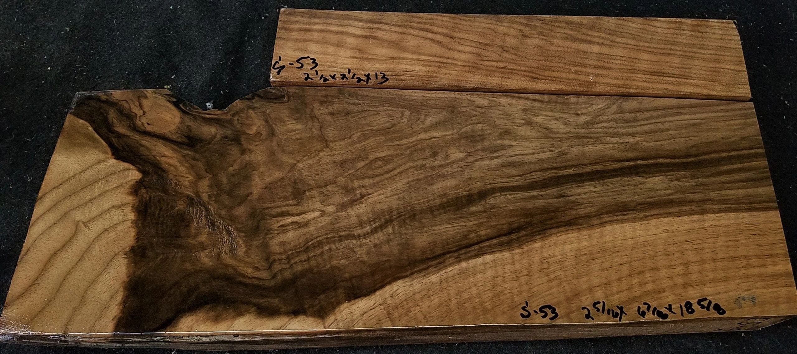 2-Piece Shotgun / Double Rifle Blank #S-53