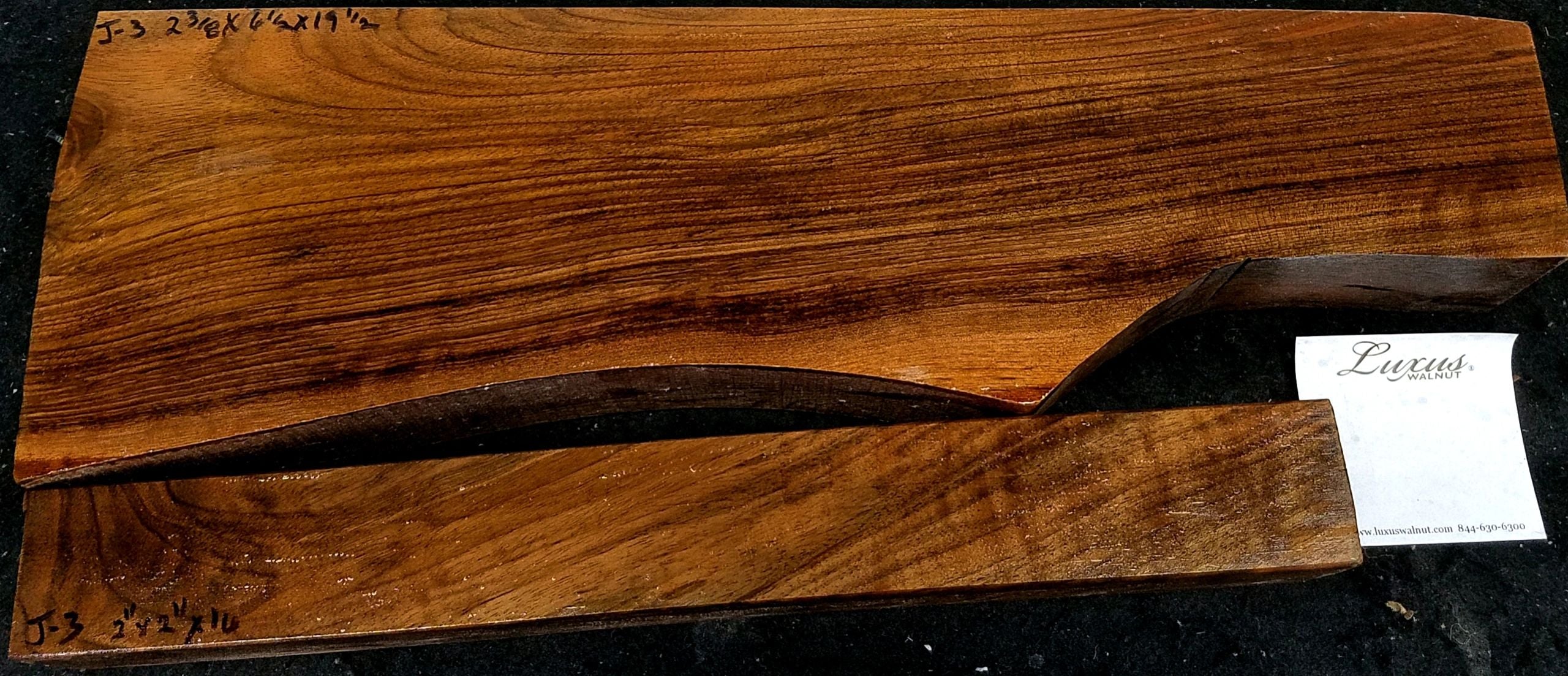 2-Piece Shotgun / Double Rifle Blank #J-3