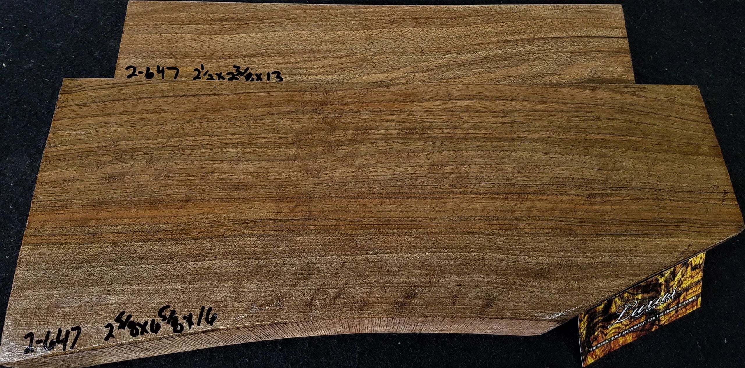 2-Piece Shotgun / Double Rifle Blank #2-647