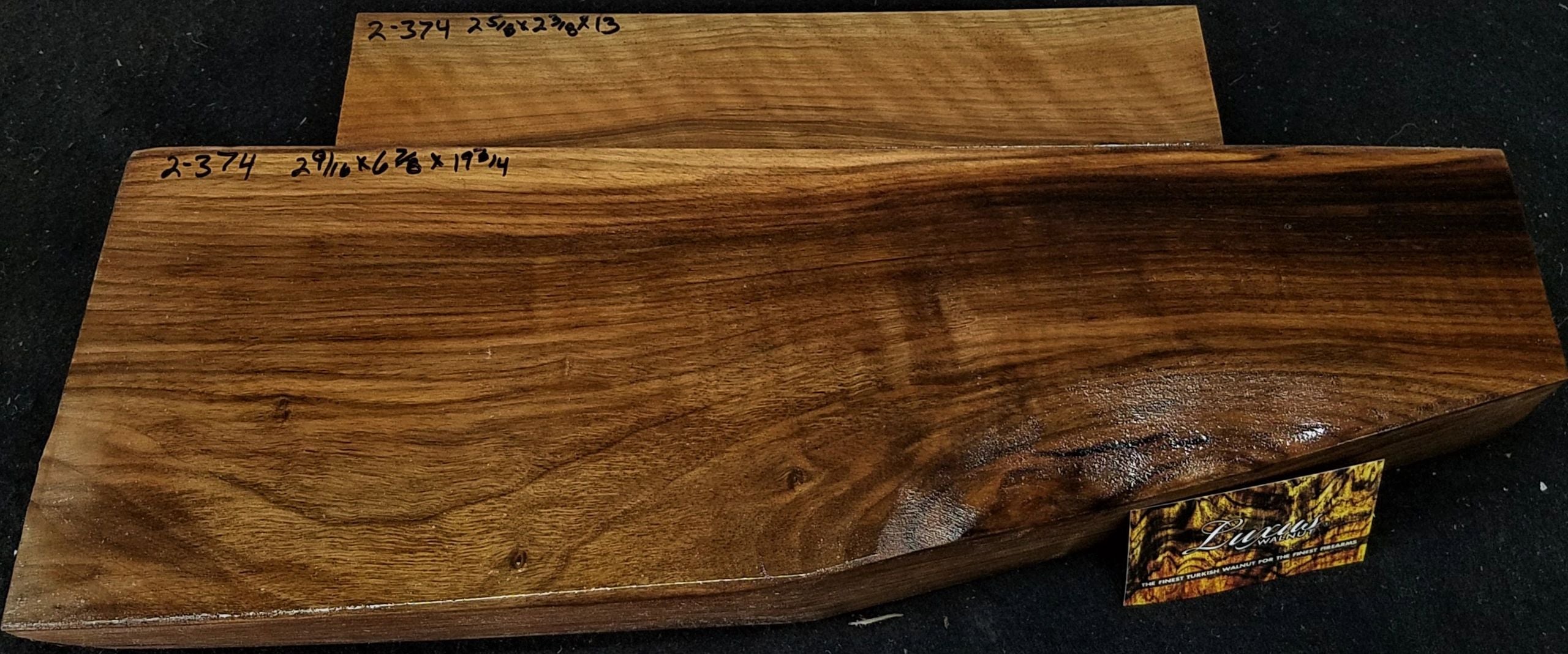 2-Piece Shotgun / Double Rifle Blank #2-374