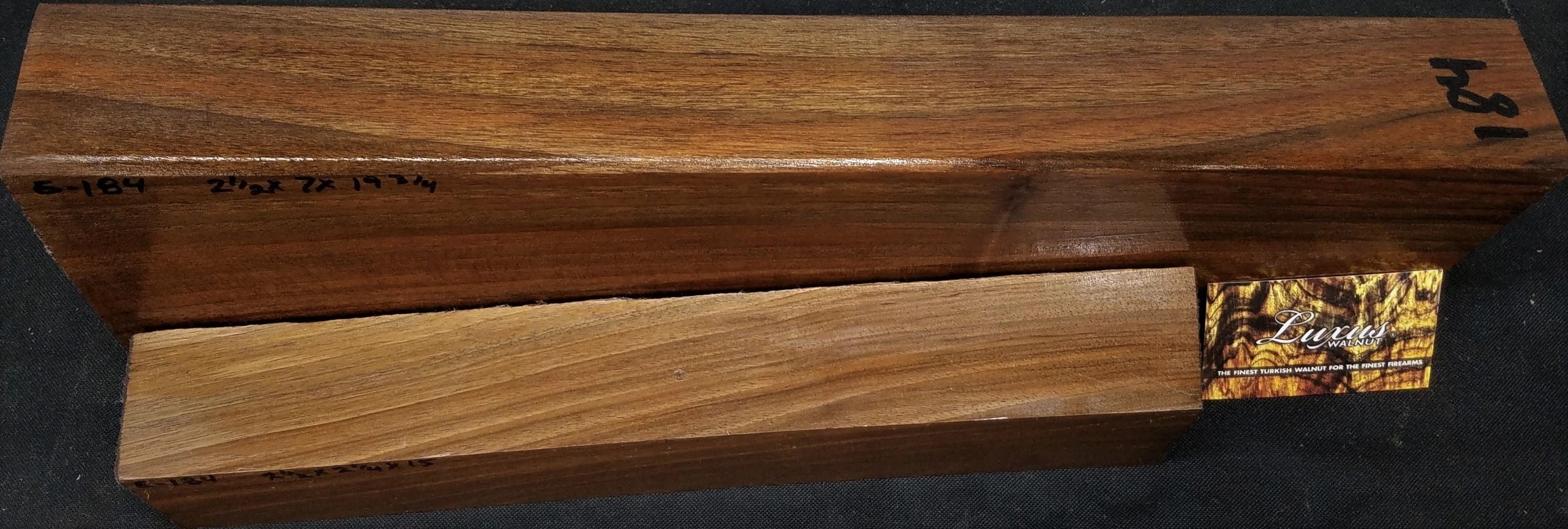 2-Piece Shotgun / Double Rifle Blank #E-184