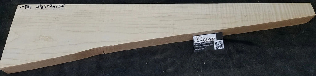 Curly Maple Rifle Blank # 1-931
