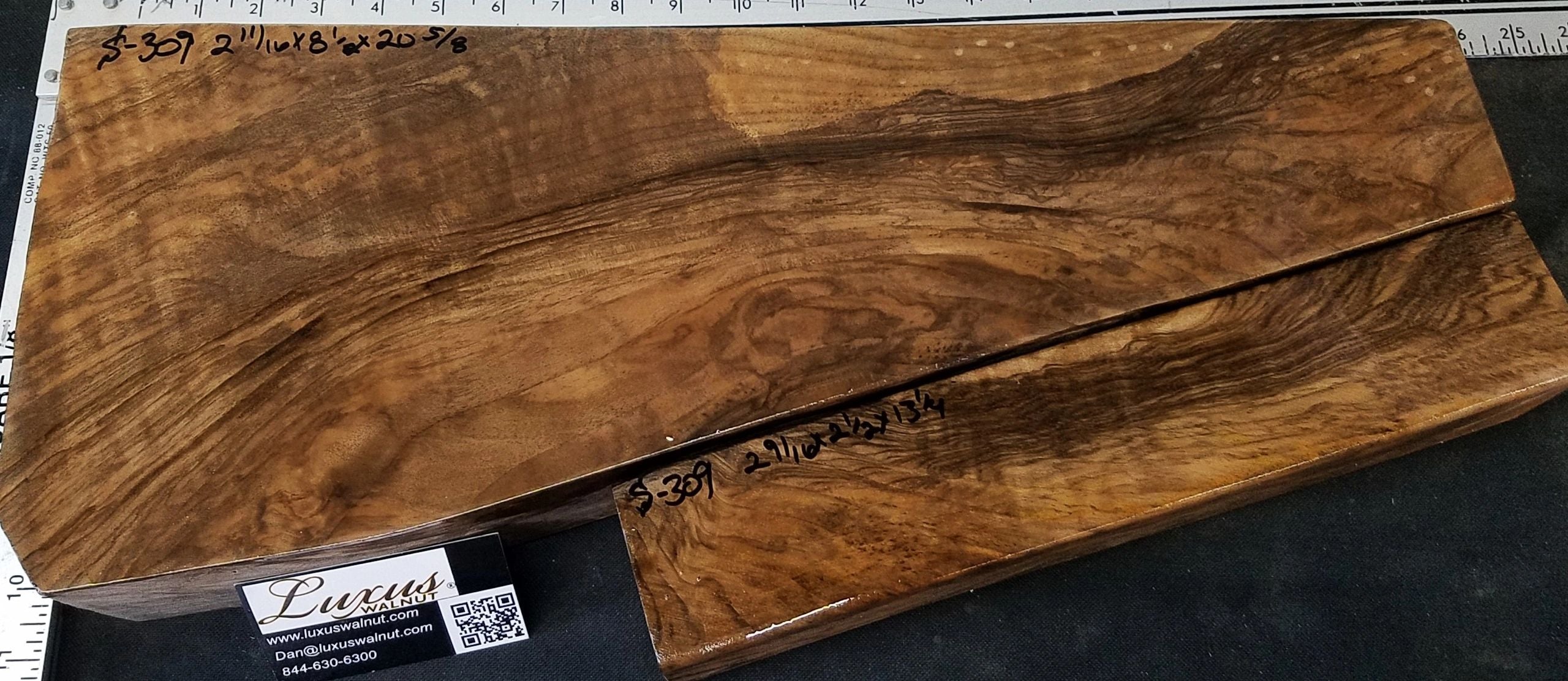 2-Piece Shotgun / Double Rifle Blank S-309