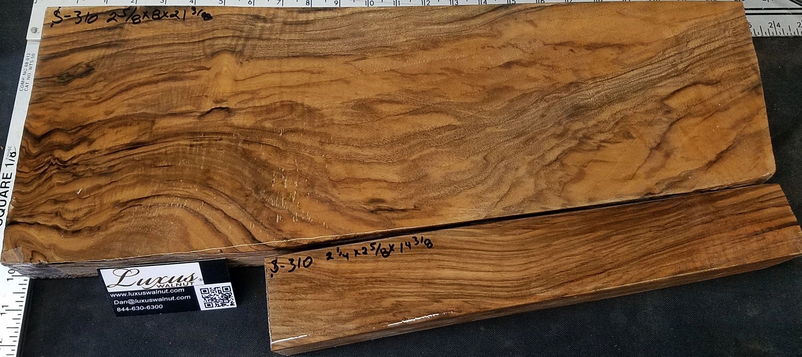 2-Piece Shotgun / Double Rifle Blank S-310