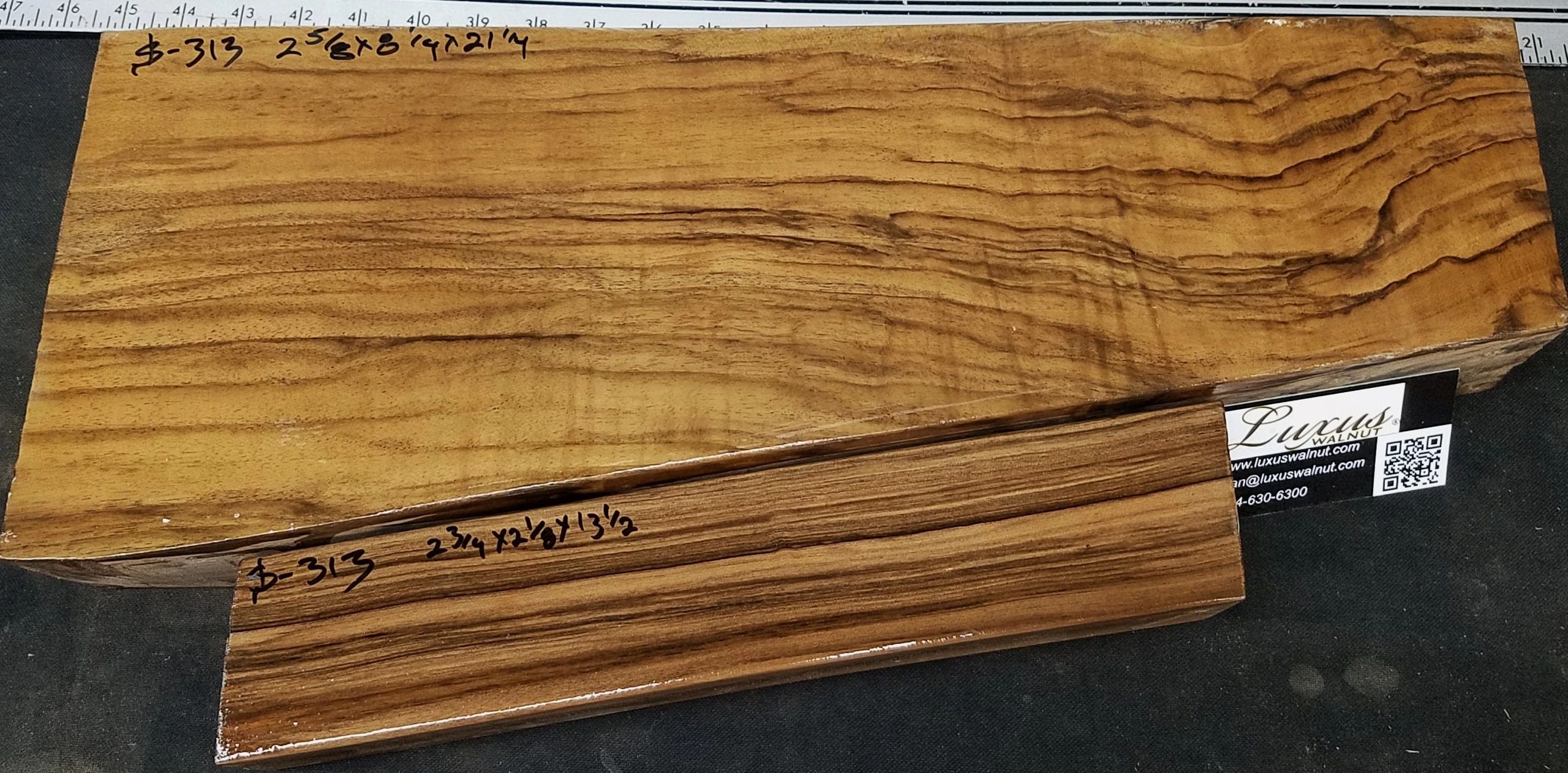 2-Piece Shotgun / Double Rifle Blank #S-313