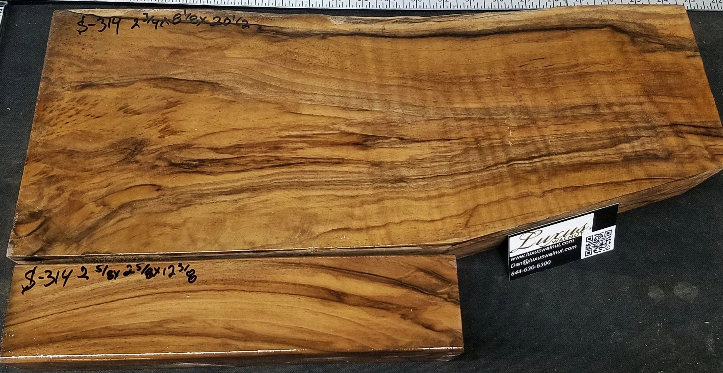2-Piece Shotgun / Double Rifle Blank #S-314