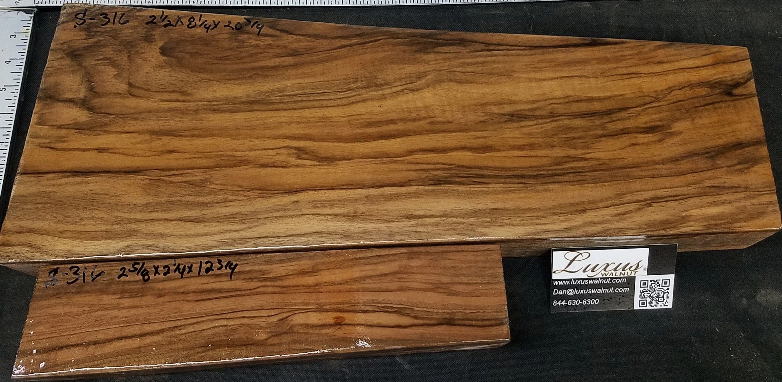 2-Piece Shotgun / Double Rifle Blank #S-316