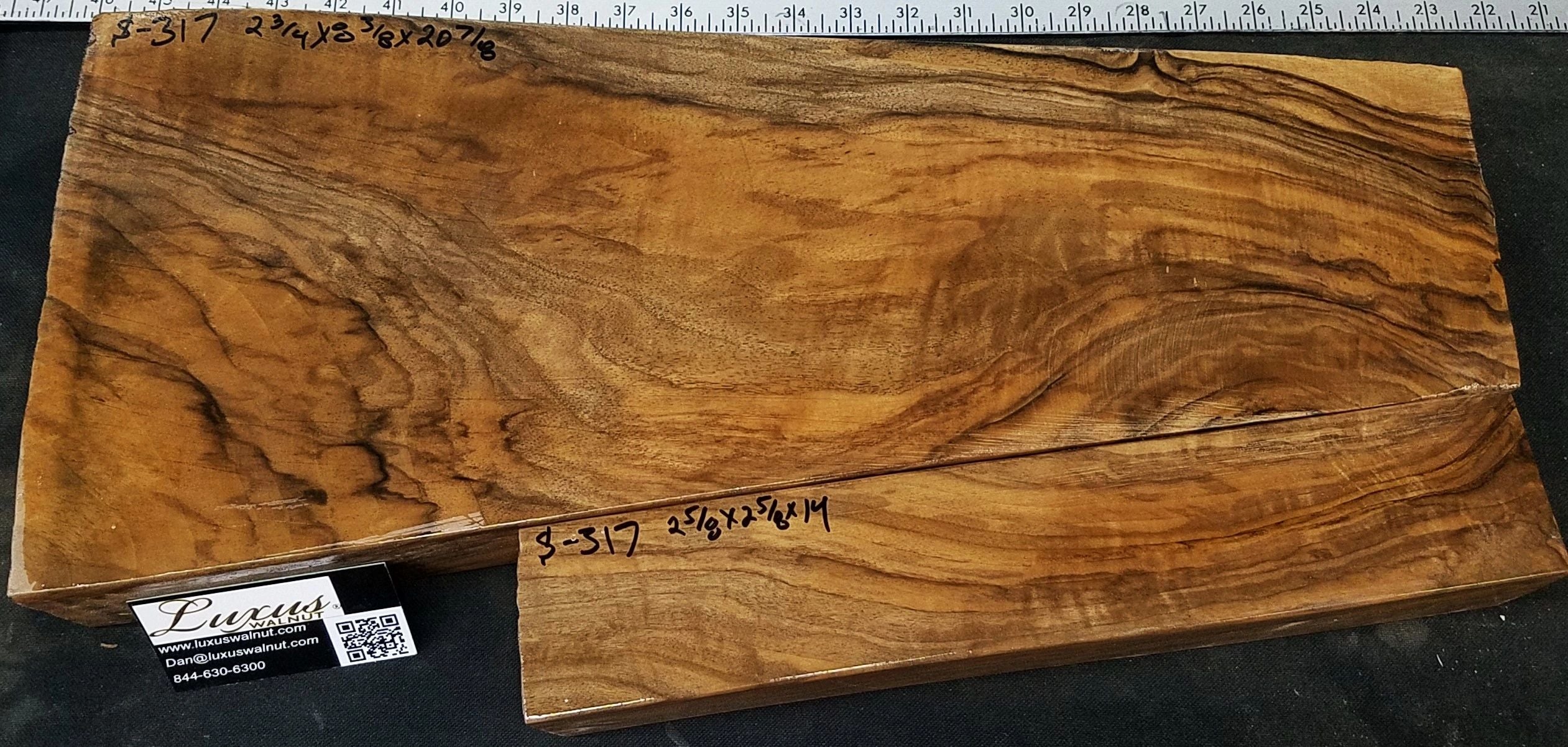 2-Piece Shotgun / Double Rifle Blank #S-317